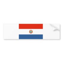 Paraguay Flag bumper stickers by flagshirts Paraguay Flag bumper stickers