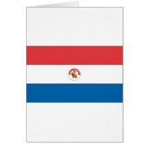 Paraguay Flag Card