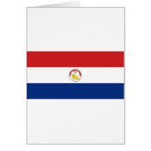Paraguay Flag Card