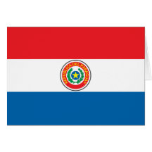 Paraguay Flag Greeting Card