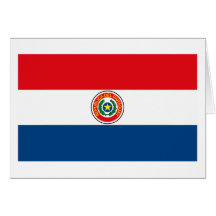 Paraguay Flag Greeting Card