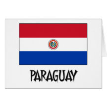 Paraguay Flag Greeting Cards