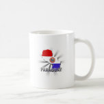 Paraguay Flag Map 2.0 Coffee Mugs