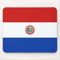 Paraguay Flag Mousepad by FlagAndMap Paraguay Flag Mousepad