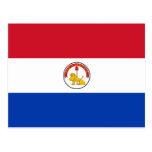 Paraguay Flag Postcard