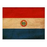 Paraguay Flag postcards