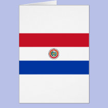 Paraguay Flag Products cards