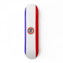 Paraguay Flag skateboards by coolcountry Paraguay Flag skateboards