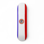 Paraguay Flag Custom Skate Board