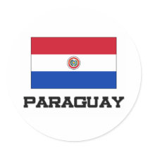 Paraguay Flag stickers by tshirtshirts Paraguay Flag stickers