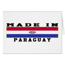 Paraguay Made In Designs Cards