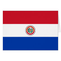 Paraguay, Paraguay flag Card
