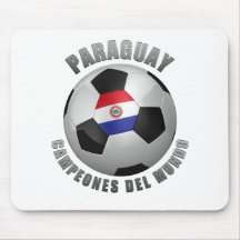 PARAGUAY SOCCER CHAMPIONS MOUSE PAD