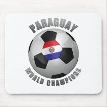 PARAGUAY SOCCER CHAMPIONS MOUSEPAD
