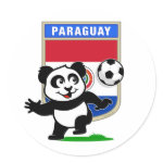 This adorable little panda is too cute! He's featured in front of a large flag from Paraguay and ready to play football and score some goals. This cute design is perfect for football players and soccer fans! You can totally customize this gift! Change the color, move the design around, add your own text or images -- make it your own!