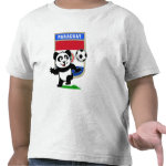 This adorable little panda is too cute! He's featured in front of a large flag from Paraguay and ready to play football and score some goals. This cute design is perfect for football players and soccer fans! You can totally customize this gift! Change the color, move the design around, add your own text or images -- make it your own!