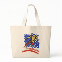 Paraguay Soccer Swoosh Bags & Totes