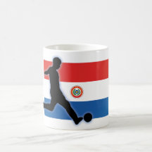 Paraguay Striker 2 Coffee Mugs