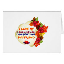 Paraguayan  Boyfriend Design Cards