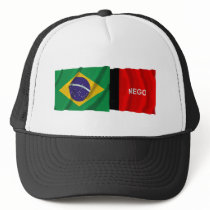 Paraíba & Brazil Waving Flags Trucker Hat