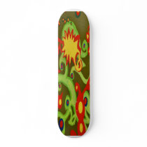"paraiso" skateboard deck by baird duschatko