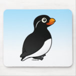 Birdorable Parakeet Auklet Mousepad