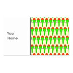 Parakeet Birds Pattern. Business Card Template