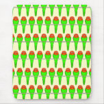 Parakeet Birds Pattern. Mousepads
