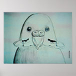 Parakeet/Budgie Drawing Print