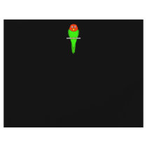 Parakeet Cartoon. Bird on a perch. Flyer