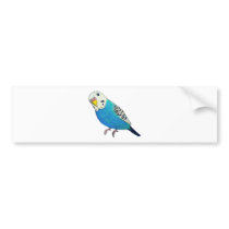 Parakeet Drawing bumper stickers