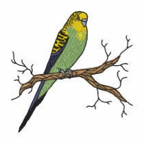 Parakeet embroidered shirts by ZazzleEmbroidery Parakeet embroidered shirts