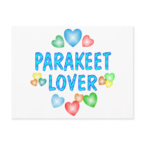 PARAKEET LOVER postcards by AllPetsStore PARAKEET LOVER postcards