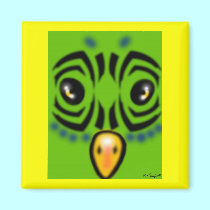 Parakeet Magnet by Kim_Souza Parakeet Magnet