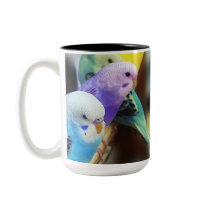Parakeets Mug