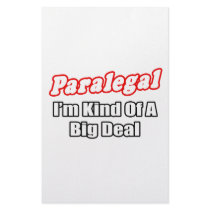 Paralegal...Big Deal Custom Stationery