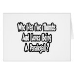 Paralegal Joke...Two Thumbs cards