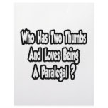 Paralegal Joke...Two Thumbs Letterhead Template