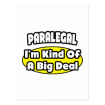 Paralegal = Kind of a Big Deal Postcards