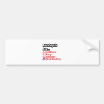 Paralegal Quiz...Joke Bumper Stickers
