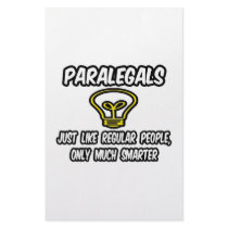Paralegals...Regular People, Only Smarter Customized Stationery