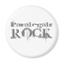 Paralegals Rock Fridge Magnet