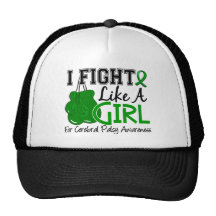 Parálisis cerebral que lucho como un chica 15,5 gorros  