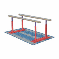 Parallel Bars embroidered shirts
