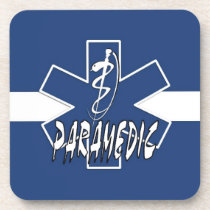 Paramedic Active Star Of Life cork coasters