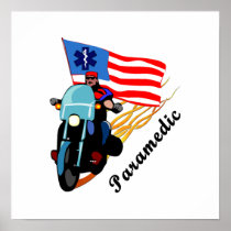 Paramedic Bikers Print