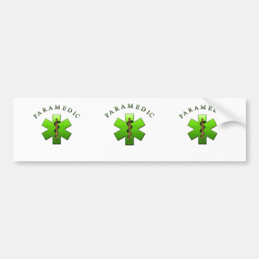 Paramedic Bumper Sticker