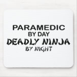 Paramedic Deadly Ninja by Night Mouse Pads