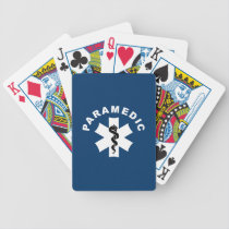Paramedic EMS Logo playing cards