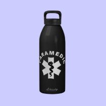 Paramedic EMS Logo water bottles